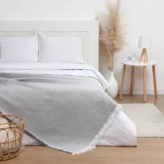 Пледы Плед Этель Waffle 130*180см , цв.серый,80%хлопок, 20% пэ 10285439 - изображение 1
