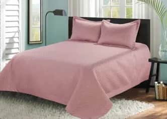 Покрывала Покрывало Жанэт (пудра) 230х250см. - изображение 1