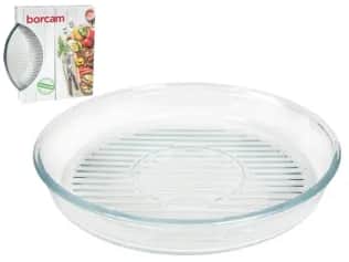 Формы для запеканиявыпечки Форма Borcam круглая, гриль 1,72л (d-260мм h45мм) пу (6) (арт.59534-1073141) - изображение 1