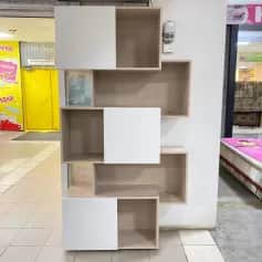 Стеллаж КВАДРО-2 (ЯСЕНЬ СВЕТЛЫЙБЕЛЫЙ) - изображение 3