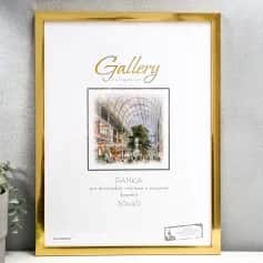 Фоторамки Фоторамка пластик Gallery 30х40 см, 641811 золото 6893847 - изображение 1