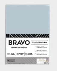 Пододеяльник Пододеяльник 205215 БРАВО, поплин, м603.12.04 рис.5835-1 голубой - изображение 1