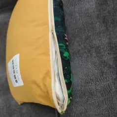 Подушки, наволочки декоративные ПОДУШКА ДЕКОРАТИВНАЯ СОБАКИ ВАН ГОГ, ТАКСА ТКАНЬ: ВЕЛЮРПОПЛИН, РАЗМЕР 40*40, МОЛНИЯ, ВНУТРЕННИЙ ЧЕХОЛ СОСТАВ: 1 СТОРОНА ПОЛИЭСТЕР 80%, ХЛОПОК 20%, 2 СТОРОНА ХЛОПОК 100%, АРТ.0260 - изображение 4