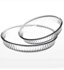 Формы для запеканиявыпечки Набор жаропрочной посуды Borcam (59014+59044)4 159022 - изображение 3