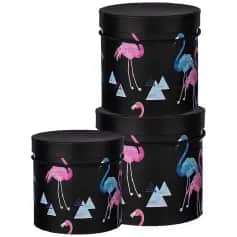 Подарочные коробки Коробка подарочная Jungle диам.18 большая - изображение 1