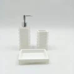 Наборы для ванной Набор для ванной №58 (серебро) - изображение 1