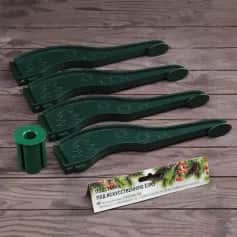 Ёлки Подставка для ёлки d 680 мм, пластик, темно-зелен. 5308159 - изображение 2