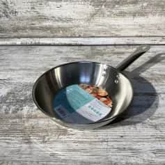 Сковороды и крышки Сковорода 24см бкр [ОБЩЕПИТ] корпус 0,6мм индукц. дно ТРС 3,5мм (арт. КТ-ОБ-СН-24) - изображение 5