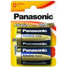 Электротовары Элемент питания PANASONIC LR20 alkaline BP-2 (2шт.) - изображение 1