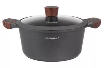 Кастрюли и котлы Кастрюля 6,7 л 28 см, серая, индукция (арт.НМ 9428) - изображение 1