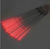 Украшения НГ Гирлянда светодиодная Метеоритный дождь с эффектом падающей капли 2.3 м, 8 ламп, цв. красный (арт. SYDA-041956) - изображение 1