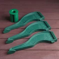 Ёлки Подставка для ёлки d 500 мм, лпастик, темно-зелен. 5308160 - изображение 2