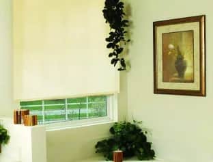 Шторы рулонные, жалюзи Ролло цвет 409 бежевый лен 160х170см - изображение 1