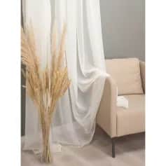 Занавески ТЮЛЬ-ШТОРА WITERRA 300Х260 СМ, МОЛОЧНАЯ, ВУАЛЬ, ПЭ100% 1467975 - изображение 1