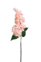 Цветы искусственные ЦВЕТОК ИСК. СИРЕНЬ (2 ОТВЕТВЛЕНИЯ) (БЕЛО-РОЗОВЫЙ) 70СМ - изображение 1