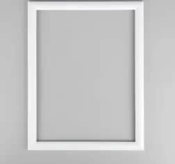 Фоторамки Рама для картин (зеркал) дерево 30*40*2.6 см, Berta белая - изображение 1