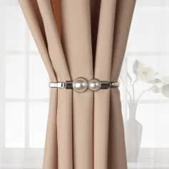 Шторы Подхват для штор Жемчуг металл 31,5см 1шт. серебряный 7867300 - изображение 2