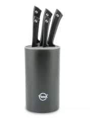 Ножи Набор ножей TimA BlackSet 5 шт. на подставке (арт. BS-ST1) - изображение 1