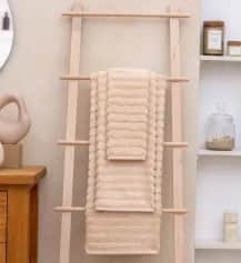 Полотенца для ванной, бани. Полотенце Arya Бамбук 70X140 Defna Бежевый - изображение 1