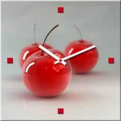 Часы ЧАСЫ НАСТЕННЫЕ ВИШНИ (АРТ. SLT 5800) - изображение 1