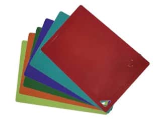 Доски разделочные Доска разделочная прямоугольная средняя 310*210 мм (полиуретан) цв в асс. (арт. ДРГ-3022) - изображение 1