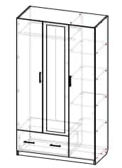 Шкаф для одежды и белья РУСЛАН-3М - изображение 2