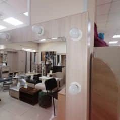 Стол туалетный СТОЛ ТУАЛЕТНЫЙ С ЛАМПОЧКАМИ (ТИП 2) 900Х420Х1750ММ - изображение 2