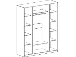 Шкаф для одежды и белья БЕРГ - изображение 2