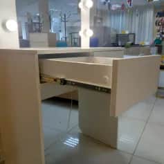 Стол туалетный СТОЛ ТУАЛЕТНЫЙ С ЛАМПОЧКАМИ (ТИП 1) 700Х420Х1530ММ - изображение 5