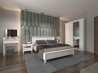 Стол туалетный КЛЕР; туалетный столик от набора мебели для спальни - изображение 2