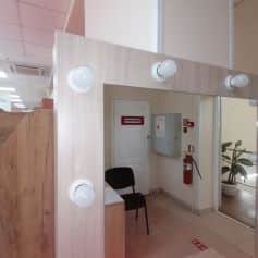 Стол туалетный СТОЛ ТУАЛЕТНЫЙ С ЛАМПОЧКАМИ (ТИП 2) 900Х420Х1750ММ - изображение 3