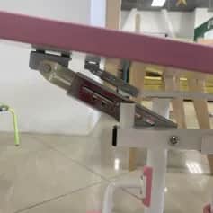 Стол компьютерныйписьменный Растущая парта-трансформер Plini kids Simple M1 75*55 см, белый-серый - изображение 5