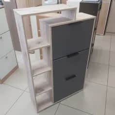 Тумба под обувь ТУМБА ПОД ОБУВЬ 3 ЯЩИКА (АРТ. ТО-6) (800*245*1264ММ) - изображение 2