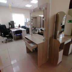 Стол туалетный СТОЛ ТУАЛЕТНЫЙ С ЛАМПОЧКАМИ (ТИП 2) 900Х420Х1750ММ - изображение 5