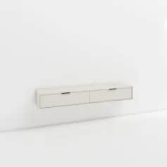 Тумба ТВ BORG, КОМОД ПОДВЕСНОЙ 2 ЯЩ. (1600*320*232) - изображение 1