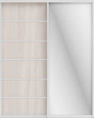 Комплект дверей СТИВ (ЗЕРКАЛОЛДСП) - изображение 1