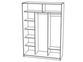Шкаф для одежды и белья ОПТИМУС - изображение 3