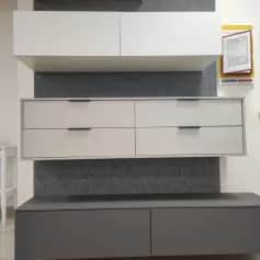 Тумба ТВ BORG, КОМОД ПОДВЕСНОЙ 4 ЯЩ. (1600*320*432) - изображение 3