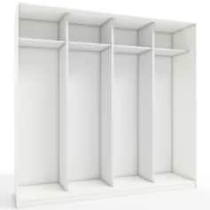 Корпус шкафа КОРПУС ШКАФА 2400*600*2300 ММ С АНТРЕСОЛЬНЫМИ ПОЛКАМИ - изображение 1