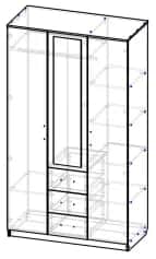 Шкаф для одежды и белья РУСЛАН-4М - изображение 2