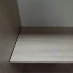 Шкаф для одежды и белья МАРК (УГЛОВОЙ правый); шкаф-купе 2 дв. 1200*900*2300, (с зеркалом, без ящиков) - изображение 5