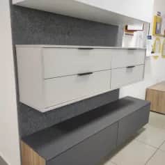 Тумба ТВ BORG, КОМОД ПОДВЕСНОЙ 4 ЯЩ. (1600*320*432) - изображение 4