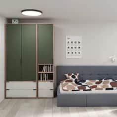 Шкаф для одежды и белья ЛЕО - изображение 2