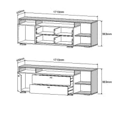 Тумба ТВ ЛАНС - изображение 3