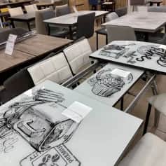 Стол обеденный COFFEE TIME; стол обеденный раздвижной - изображение 5