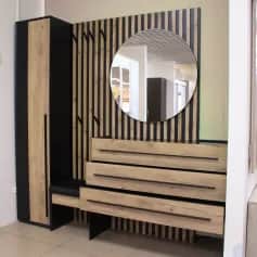 Вешалка открытая НЕАПОЛЬ; вешалка настенная (арт. ЛД 134.010), от набора мебели для прихожей - изображение 4