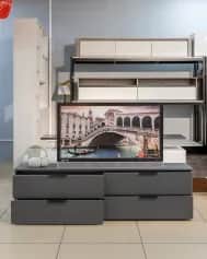 Тумба ТВ BORG, КОМОД ПОДВЕСНОЙ 4 ЯЩ. (1600*320*432) - изображение 3