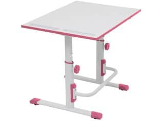 Стол компьютерныйписьменный Растущая парта-трансформер Plini kids Simple M1 75*55 см, белый-серый - изображение 1