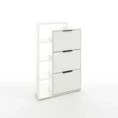 Тумба под обувь ТУМБА ПОД ОБУВЬ 3 ЯЩИКА (АРТ. ТО-6) (800*245*1264ММ) - изображение 1