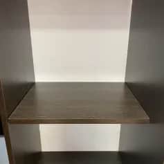 Шкаф для одежды и белья МАРК (УГЛОВОЙ левый); шкаф-купе 2 дв. 1200*900*2300, (с зеркалом, без ящиков) - изображение 5